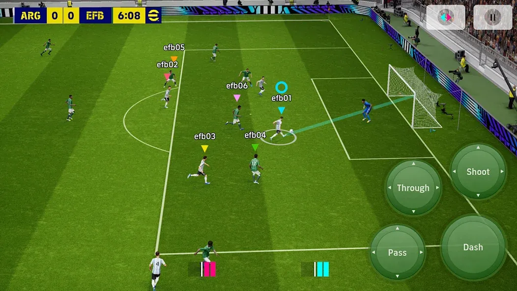 eFootball™ 2024 (ИФутбол 2023)  [МОД Mega Pack] Screenshot 3