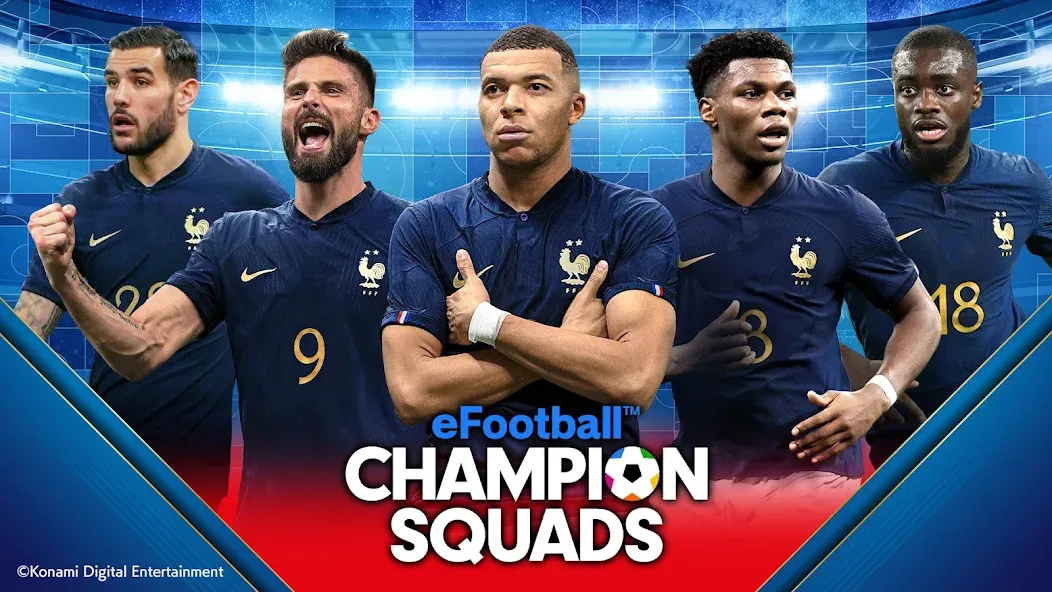 eFootball™  CHAMPION SQUADS (Игровой режим настоящего футбола  Чемпионские команды)  [МОД Все открыто] Screenshot 5