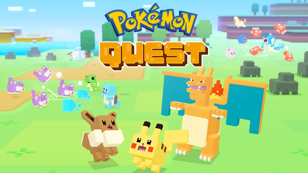 Pokémon Quest  [МОД Menu] Screenshot 5