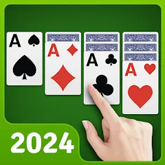 Скачать взломанную Klondike Solitaire - Patience  [МОД Бесконечные монеты] - полная версия apk на Андроид