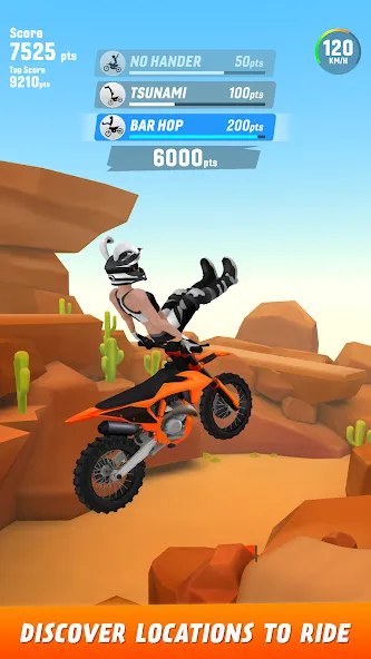 Max Air Motocross (Макс Эйр Мотокросс)  [МОД Unlimited Money] Screenshot 2