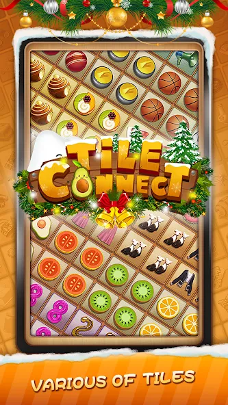 Tile Connect - Matching Games (Тайл Коннект)  [МОД Menu] Screenshot 1