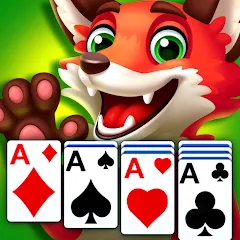 Взлом Solitaire Zoo  [МОД Бесконечные деньги] - полная версия apk на Андроид