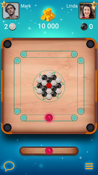 Carrom Lure - Disc pool game (Карром Лур)  [МОД Меню] Screenshot 3