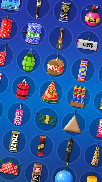 Diwali Firecrackers Simulator (Дивали Файркрекерс Симулятор)  [МОД Много монет] Screenshot 2