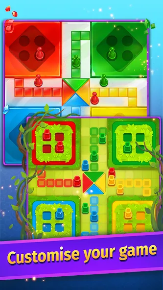 Ludo Game COPLE - Voice Chat  [МОД Бесконечные деньги] Screenshot 2