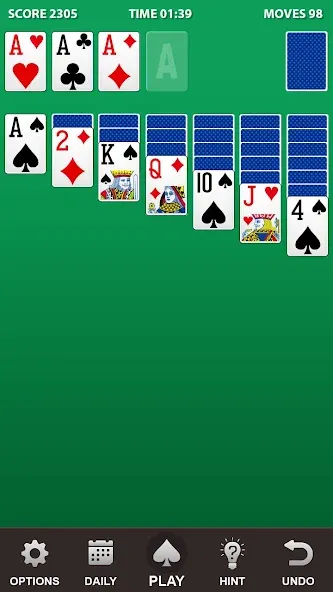 Solitaire.  [МОД Unlocked] Screenshot 1