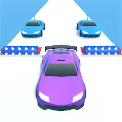 Скачать взлом Merge Car Run - Evolution Race (Мердж Кар Ран)  [МОД Много денег] - последняя версия apk на Андроид