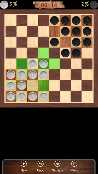 Ugolki - Checkers - Dama  [МОД Бесконечные монеты] Screenshot 1