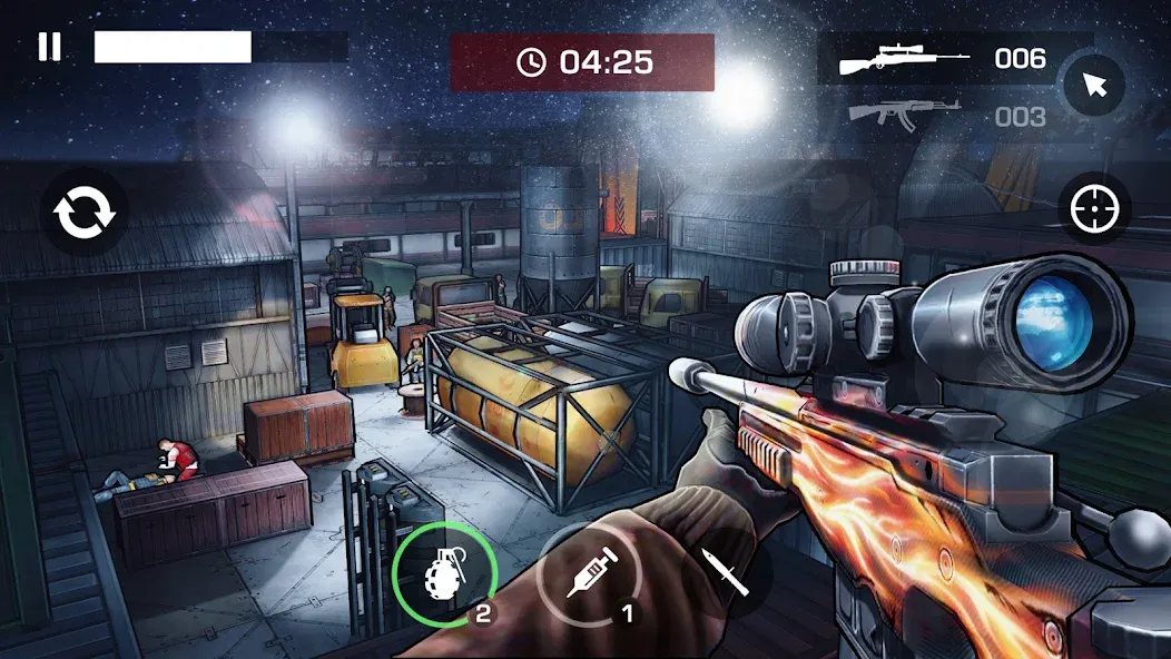 Gun Shooting Games Offline FPS (Ган 2)  [МОД Много денег] Screenshot 2