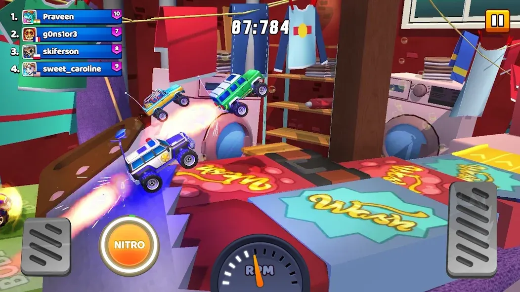 Nitro Jump - Car Racing (Нитро Джамп Рейсинг)  [МОД Меню] Screenshot 4