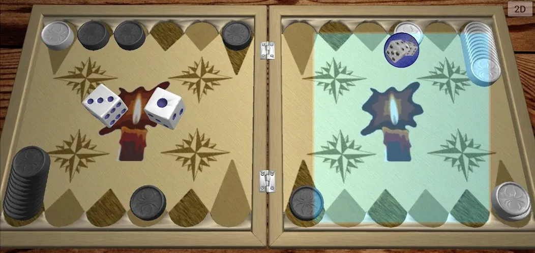 Backgammon 6 1  [МОД Mega Pack] Screenshot 4