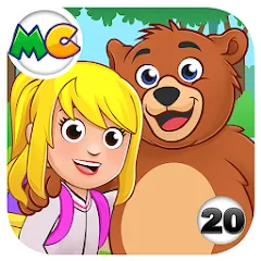 Взломанная My City : Wildlife Camping (Мой город)  [МОД Бесконечные монеты] - полная версия apk на Андроид