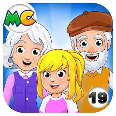 Скачать взломанную My City : Grandparents Home (Мой город)  [МОД Menu] - стабильная версия apk на Андроид