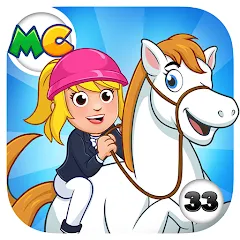 Взлом My City: Star Horse Stable (Мой город)  [МОД Меню] - полная версия apk на Андроид