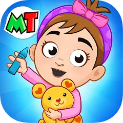 Скачать взлом My Town : Daycare Game  [МОД Mega Pack] - последняя версия apk на Андроид