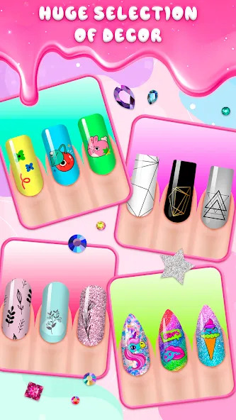 Nail Salon  [МОД Все открыто] Screenshot 2