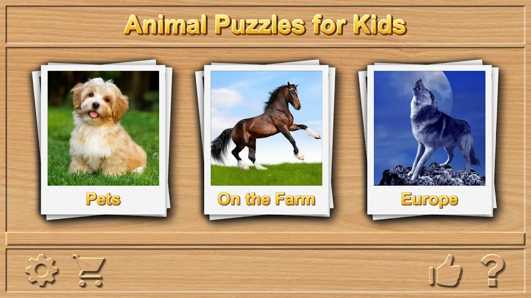 Animal Puzzles for Kids  [МОД Много денег] Screenshot 1