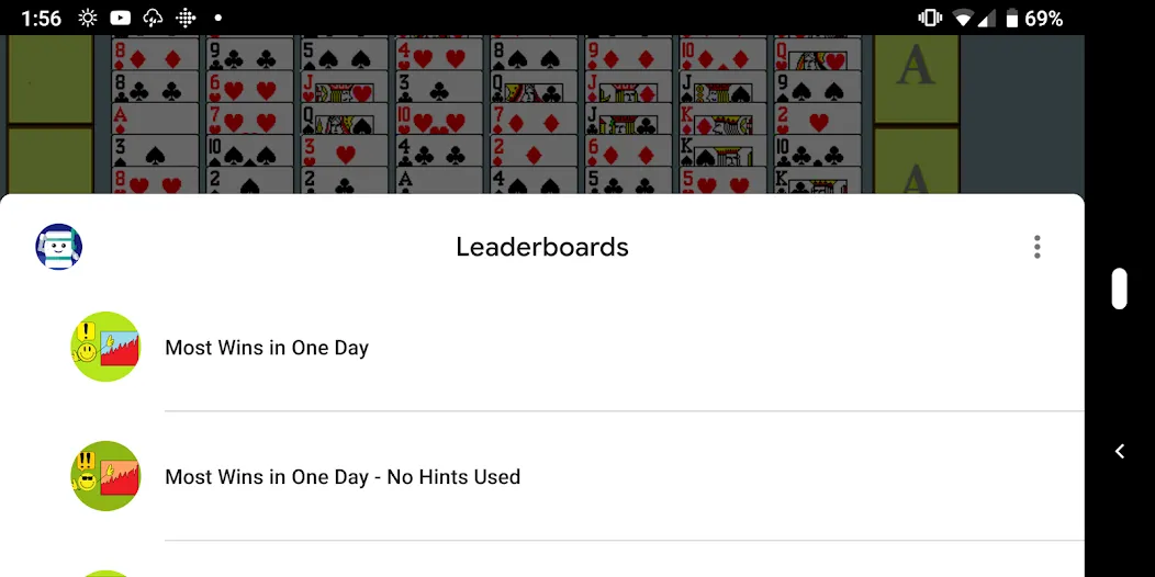 FreeCell with Leaderboards (Фрикел с таблицей лидеров)  [МОД Много монет] Screenshot 3