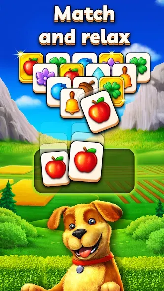 Joey's Farm - Tile Match  [МОД Menu] Screenshot 1