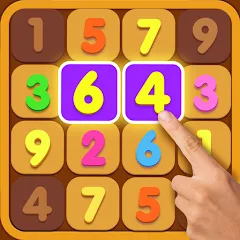 Взломанная Number Match: Ten Crush Puzzle (Намбер Матч)  [МОД Меню] - полная версия apk на Андроид