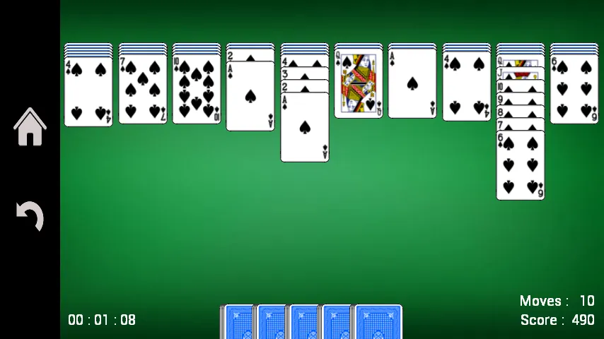 Spider Solitaire  [МОД Mega Pack] Screenshot 1