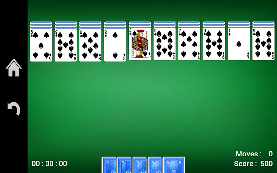 Spider Solitaire  [МОД Mega Pack] Screenshot 2