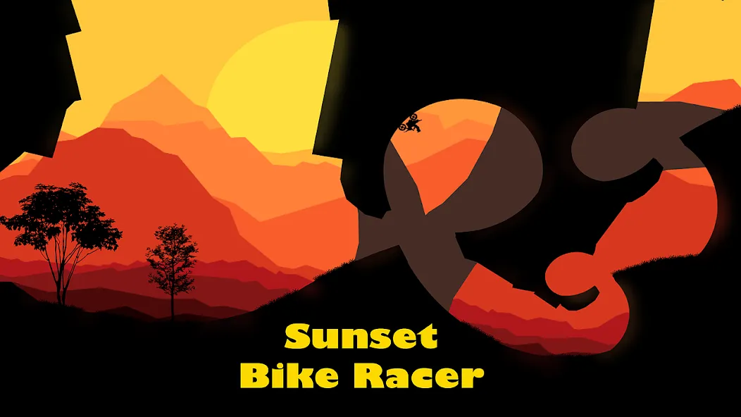 Sunset Bike Racer - Motocross (Сансет Байк Рейсер)  [МОД Бесконечные деньги] Screenshot 1