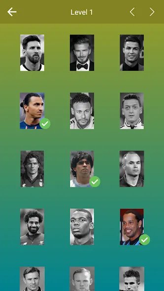 Guess the Soccer Player: Quiz  [МОД Бесконечные монеты] Screenshot 3