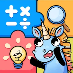 Скачать взлом Math&Logic games for kids  [МОД Unlocked] - стабильная версия apk на Андроид