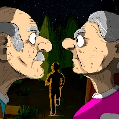 Взломанная Grandpa And Granny Two Hunters (Дедушка и бабушка  два охотника)  [МОД Menu] - стабильная версия apk на Андроид