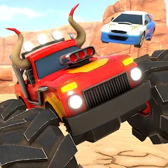 Скачать взлом Crash Drive 3: Car Stunting (Крэш Драйв 3)  [МОД Много монет] - последняя версия apk на Андроид