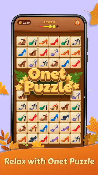 Onet Puzzle - Tile Match Game (Онет Пазл)  [МОД Меню] Screenshot 1