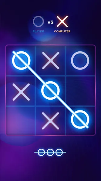 Tic Tac Toe 2 Player: XO Game (Тик Так Тоу 2 игрока)  [МОД Много денег] Screenshot 4