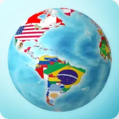 Скачать взлом Flags On the Globe  [МОД Бесконечные деньги] - полная версия apk на Андроид