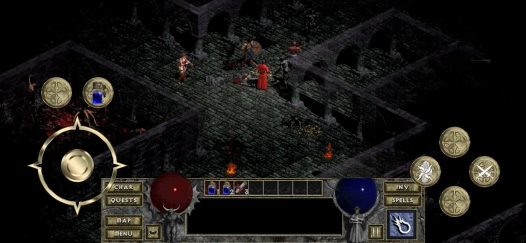 DevilutionX - Diablo 1 port (ДевилутионЭкс)  [МОД Бесконечные монеты] Screenshot 2