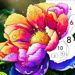 Взлом Tap Color by Number - Coloring  [МОД Бесконечные деньги] - полная версия apk на Андроид