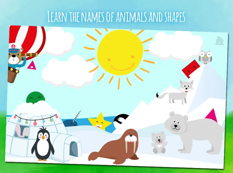 Animals learn words for kids  [МОД Бесконечные монеты] Screenshot 2