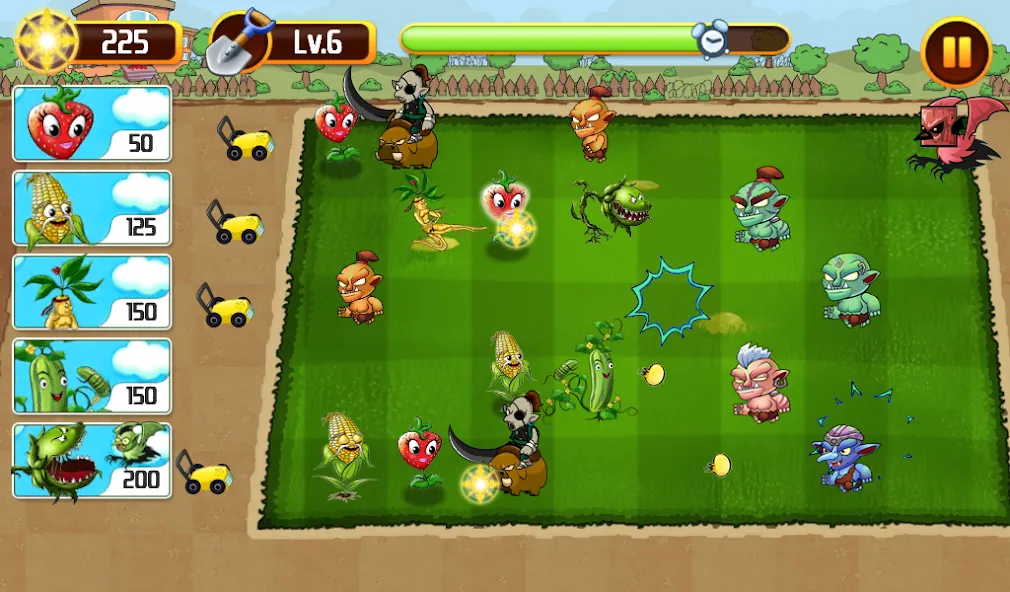 Plants vs Goblins 4 (Планты против Гоблинов 4)  [МОД Menu] Screenshot 1