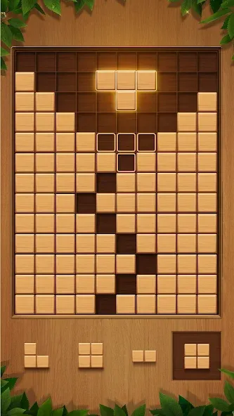 QBlock: Wood Block Puzzle Game (Вуд Блок Пазл)  [МОД Unlocked] Screenshot 1