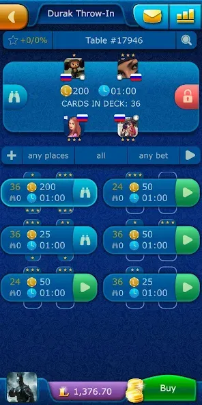 Durak LiveGames online  [МОД Бесконечные монеты] Screenshot 3