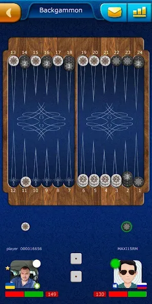 Backgammon LiveGames online  [МОД Бесконечные монеты] Screenshot 2