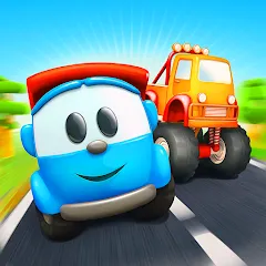 Взломанная Leo 2: Puzzles & Cars for Kids  [МОД Много монет] - полная версия apk на Андроид