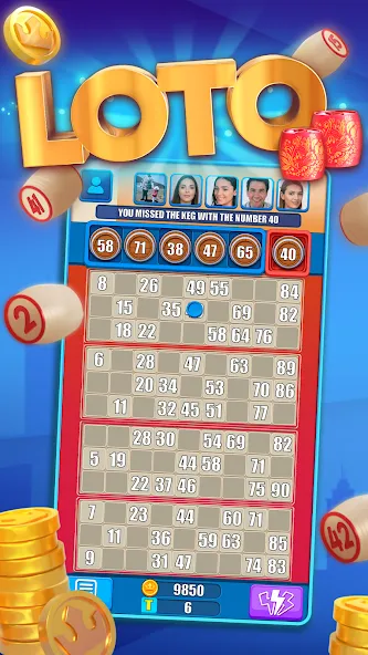 Russian Loto online  [МОД Unlocked] Screenshot 1