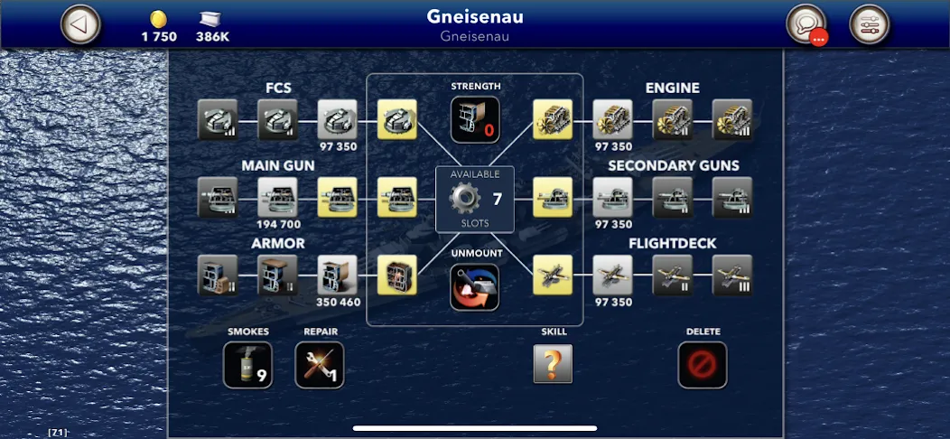 Navy Field: Online Sea Battles (НеиФилд)  [МОД Mega Pack] Screenshot 3