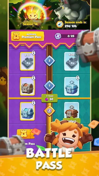 Rush Arena: PvP Tower Defense (Раш Арена)  [МОД Menu] Screenshot 4