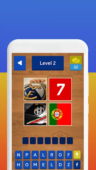 4 Pics 1 Footballer (Картинки 1 Футболист)  [МОД Menu] Screenshot 5