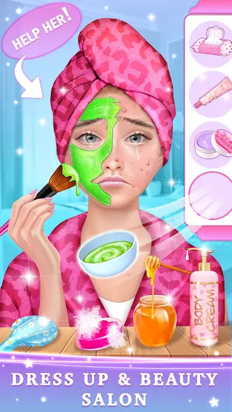 BFF Makeover - Spa & Dress Up  [МОД Menu] Screenshot 1