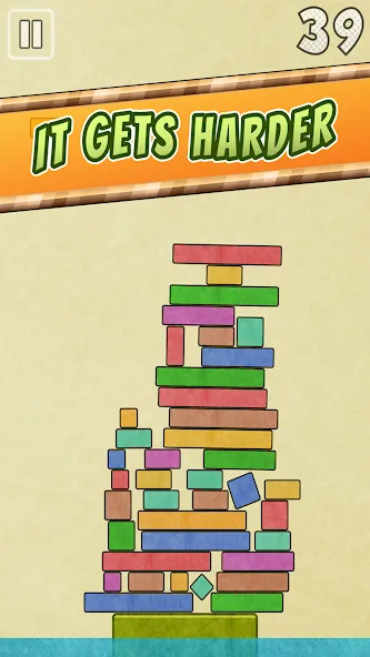 Drop Stack Block Stacking Game (Дроп Стэк блочная игра с укладкой блоков)  [МОД Много монет] Screenshot 5