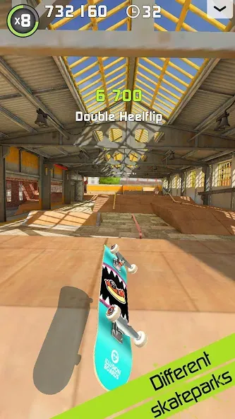 Touchgrind Skate 2 (Тачгринд Скейт 2)  [МОД Unlocked] Screenshot 3